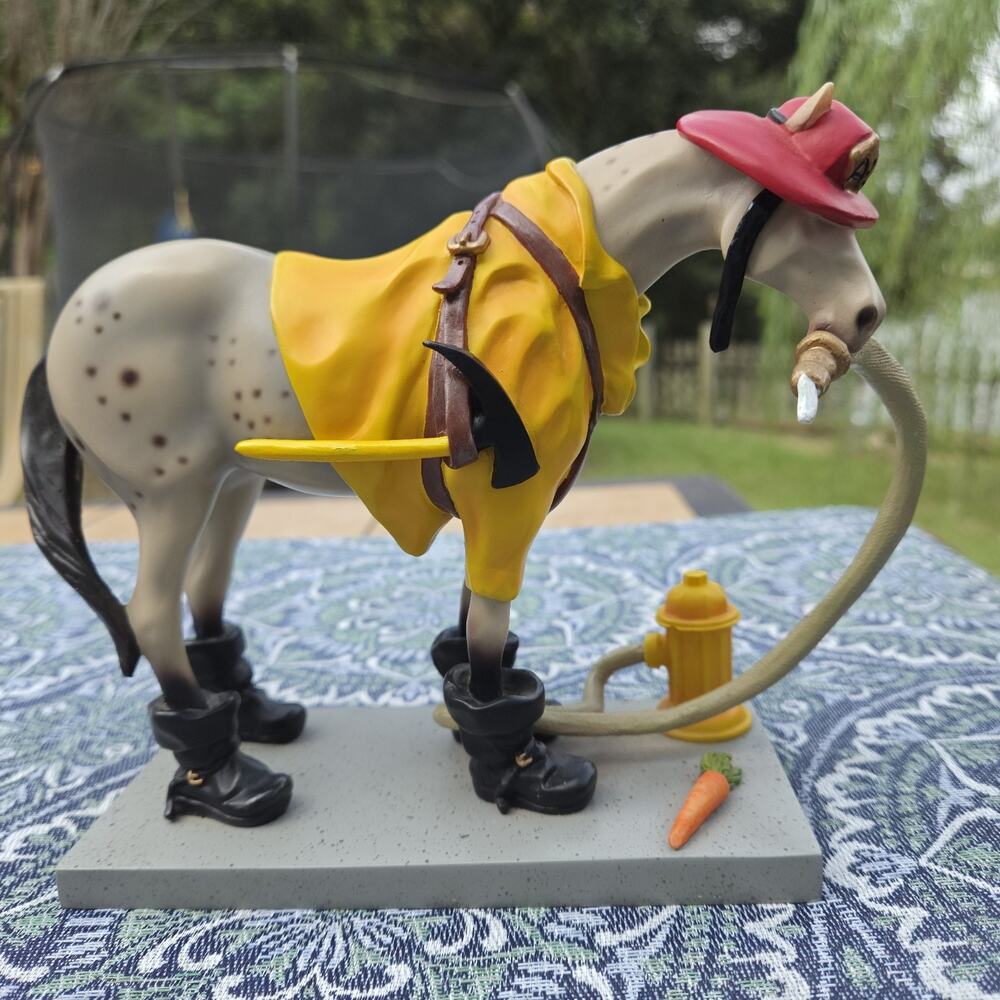 The Trail of Painted Ponies Fireman Pony #1453 2E/1,229 2003 FLAW
